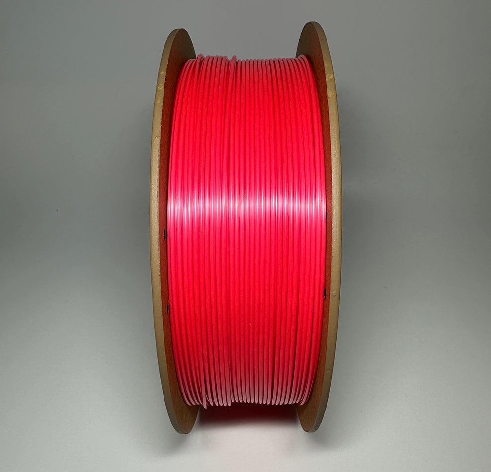 EconoFil Low Cost PLA 3D Printer Filament Canada - Silk Red