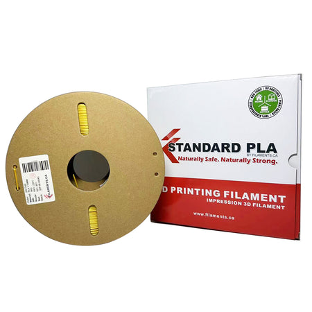 EconoFil Low Cost PLA 3D Printer Filament Canada - Silk Gold