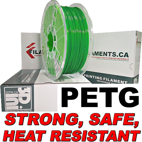 PETG filament for 3d printing printer Canada